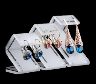 Hot selling acrylic earring display stand jewelry displays cheap display for stores JDK-073