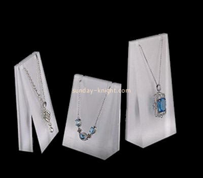 Customized acrylic stand display jewelry stand display jewelry display for necklaces JDK-248