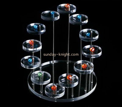 Custom acrylic perspex risers jewelry counter display stands JDK-287