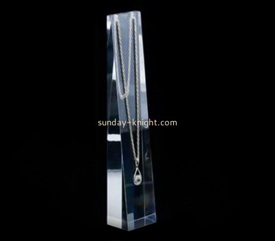 Wholesale acrylic modern displays long necklace holder stands JDK-306