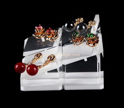 Acrylic display factory customized retail jewellery stud earring holder display stands JDK-321