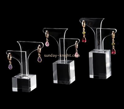 Acrylic display stand manufacturers customized best earring display holder JDK-335