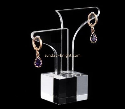Display stand manufacturers customized acrylic earring display holder JDK-344