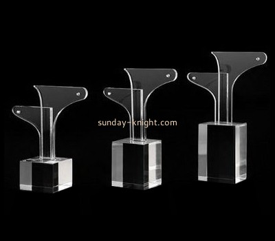 China acrylic manufacturer customized retail earring holder display stands JDK-345