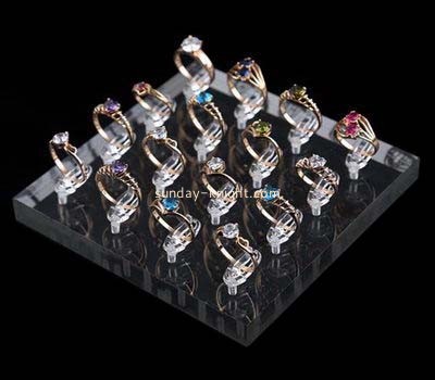 Acrylic products manufacturer customized acrylic ring display holder JDK-429