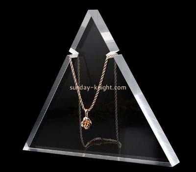 Acrylic display stand manufacturers customized acrylic necklace holder display JDK-436