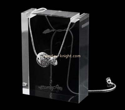 Display stand manufacturers customized acrylic necklace display holder JDK-437
