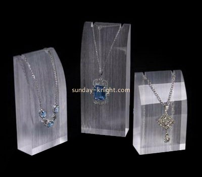 Display stand manufacturers wholesale acrylic jewelry necklace display JDK-453