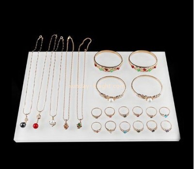 Acrylic products manufacturer customized jewellery necklace display holder stand JDK-460