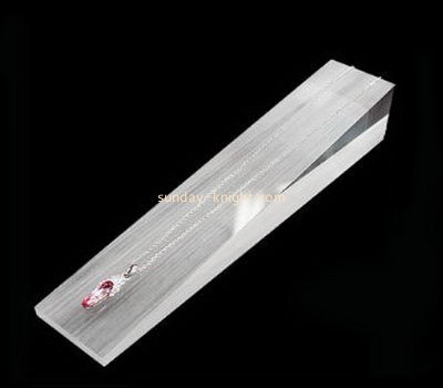 Acrylic plastic supplier customized jewelry necklace retail display holder stand JDK-461