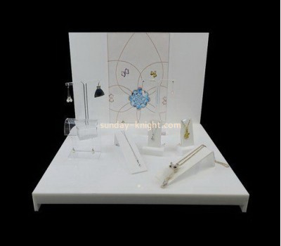 Customize acrylic jewellery display stands JDK-478