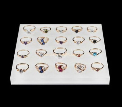 Customize acrylic jewelry ring display trays JDK-494