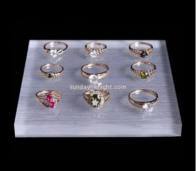 Customize lucite jewelry ring display trays JDK-518