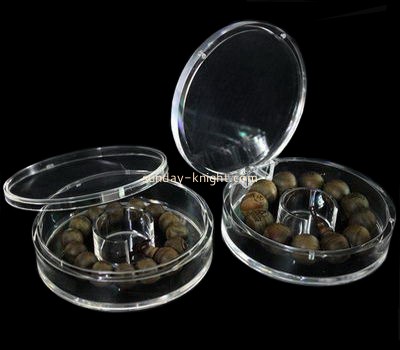 Customize acrylic jewelry holder box JDK-584