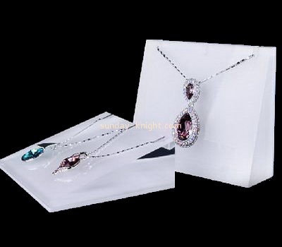 Customize acrylic jewelry necklace stand JDK-591