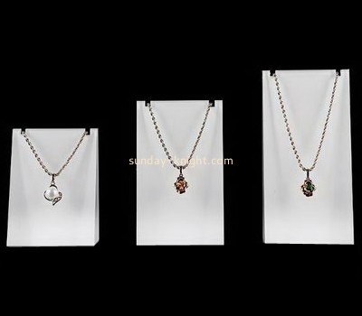 Customize acrylic jewelry necklace holder JDK-645