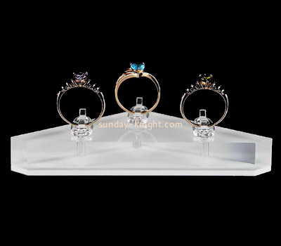 Customize acrylic ring tray holder JDK-672