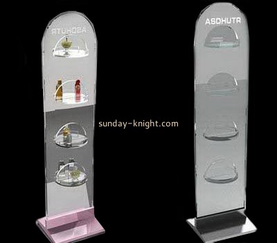 Acrylic perfume counter display stand MDK-005
