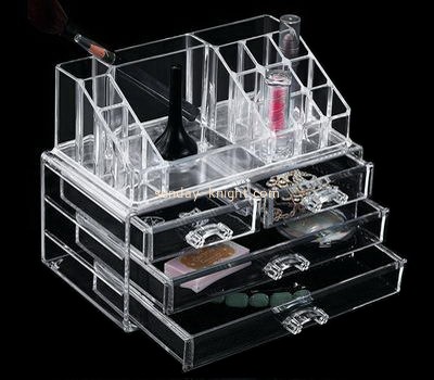 Acrylic makeup display with drawers MDK-004