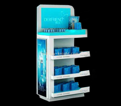 Acrylic makeup organizer countertop rack MDK-007