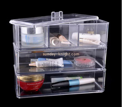 Fashion design acrylic cosmetic make up organizer MDK-047