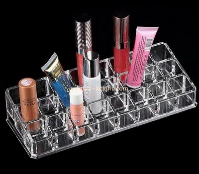 Custom fashion design acrylic make up lipstick organizer MDK-048