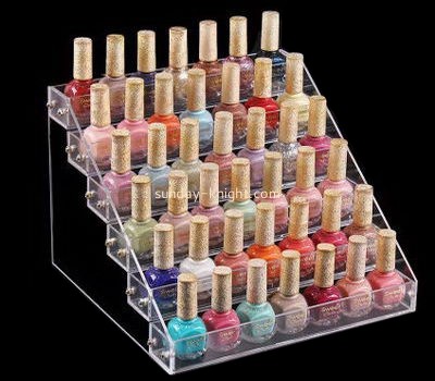 Custom acrylic display nail polish makeup organizer MDK-049