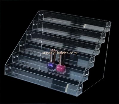 Factory wholesale makeup organizer acrylic cosmetic make up organizer acrylic nail polish display stand MDK-058