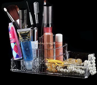 Custom acrylic make up display acrylic display box cosmetic organizer MDK-063