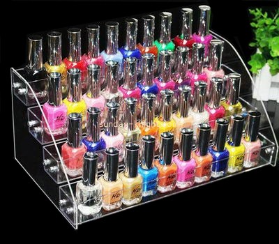 Factory direct sale acrylic nail polish display retail display cosmetic displays MDK-080
