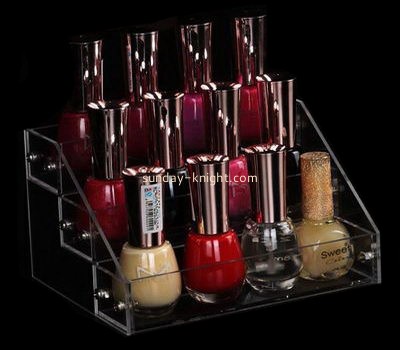 Wholesale acrylic makeup stand retail display stand acrylic nail polish display MDK-083