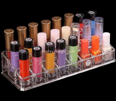 Hot sale acrylic product display stands acrylic lipstick organizer retail display stands MDK-096