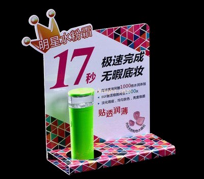 Customize lucite cosmetic product display stands MDK-302