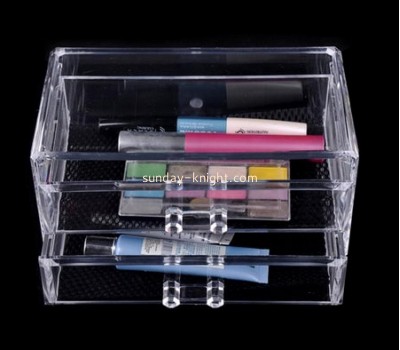 Customize 3 drawer acrylic makeup organizer MDK-312