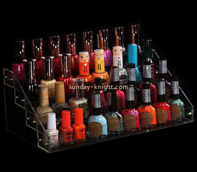 Customize plexiglass clear nail polish holder MDK-388