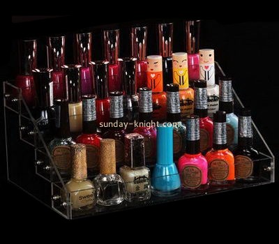 Customize lucite lipstick and nail polish holder MDK-389