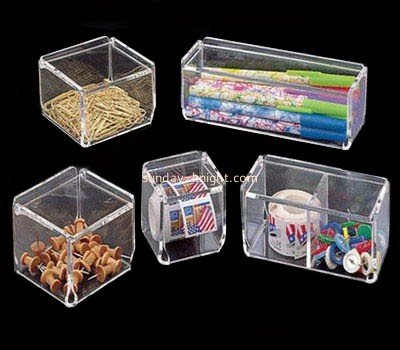 Acrylic storage box for stationery set ODK-007