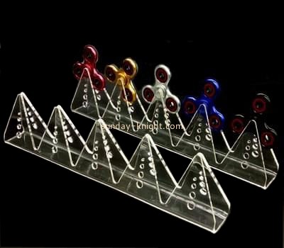 Perspex manufacturers customized acrylic finger spinner display stand ODK-114