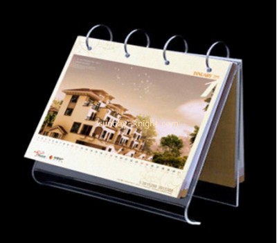 Acrylic products manufacturer customized acrylic desktop calendar holder ODK-130