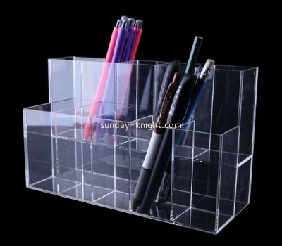 Acrylic display factory customized acrylic stationery pen holder display stand ODK-150