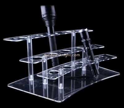 Acrylic display manufacturers customized flashlight stand display holders ODK-156