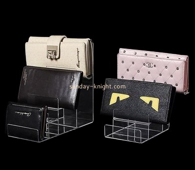 China acrylic manufacturer customized wallet holder retail product display stands ODK-165