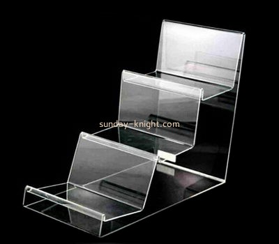 Acrylic display stand manufacturers customized wallet holder retail displays for sale ODK-170