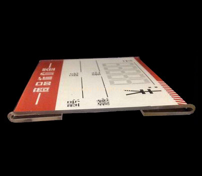 Acrylic manufacturers customized acrylic retail shelf talkers ODK-193