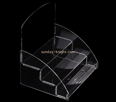 Customize acrylic tiered tabletop display ODK-361