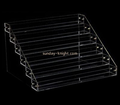 Customized acrylic tabletop tiered display stand ODK-365