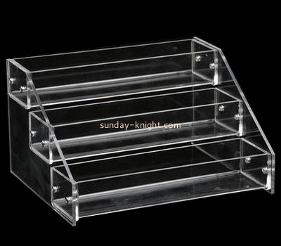 Customize perspex tabletop tiered display stand ODK-367