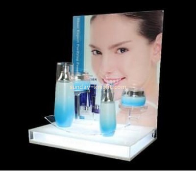 Customize retail acrylic makeup display stand ODK-646