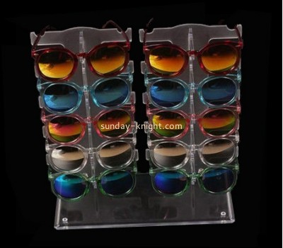 Bespoke tiered acrylic sunglasses display rack SDK-043
