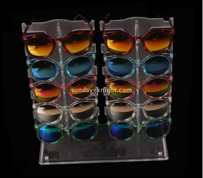 Bespoke tiered acrylic sunglasses display rack SDK-043